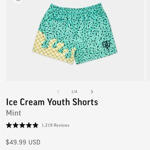 Ice Cream Youth Shorts Mint